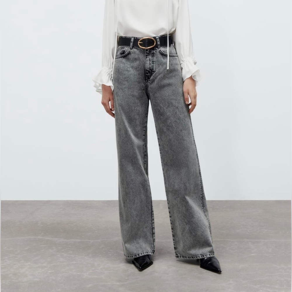 Zara | Z1975 Hi-rise Wide Leg Jeans